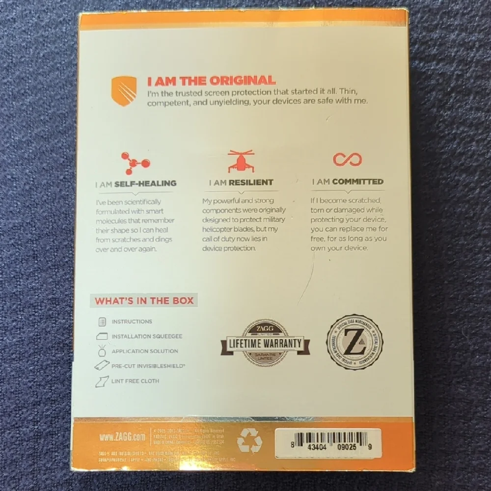 Zagg InvisibleShield Full Body Screen Protector for iPhone 5/5s/5c